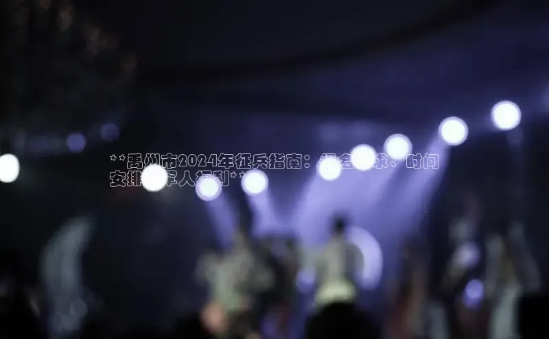 意昂4百度网盘企业版**禹州市2024年征兵指南：报名要求、时间
安排和军人福利**