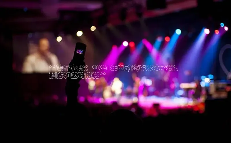 意昂4代理普信公司**警惕危险：2024 年电动汽车火灾不断，
预防和应对措施**