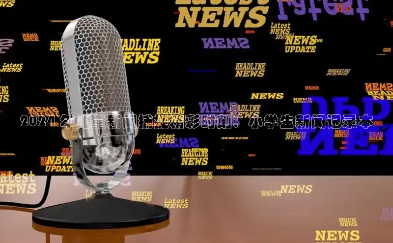 EON4ARGA公司2024 年儿童新闻捕捉精彩时刻：小学生新闻记录本