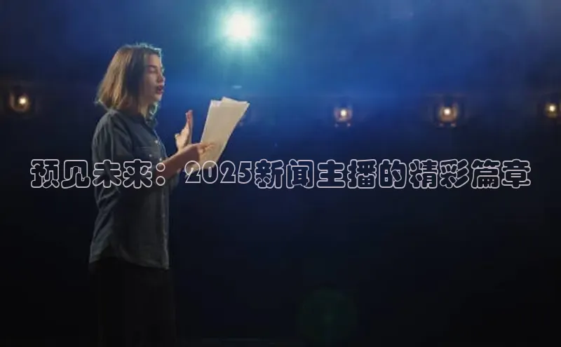 预见未来：2025新闻主播的精彩篇章